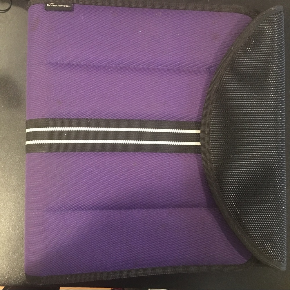No boundaries purple 3 ring binder